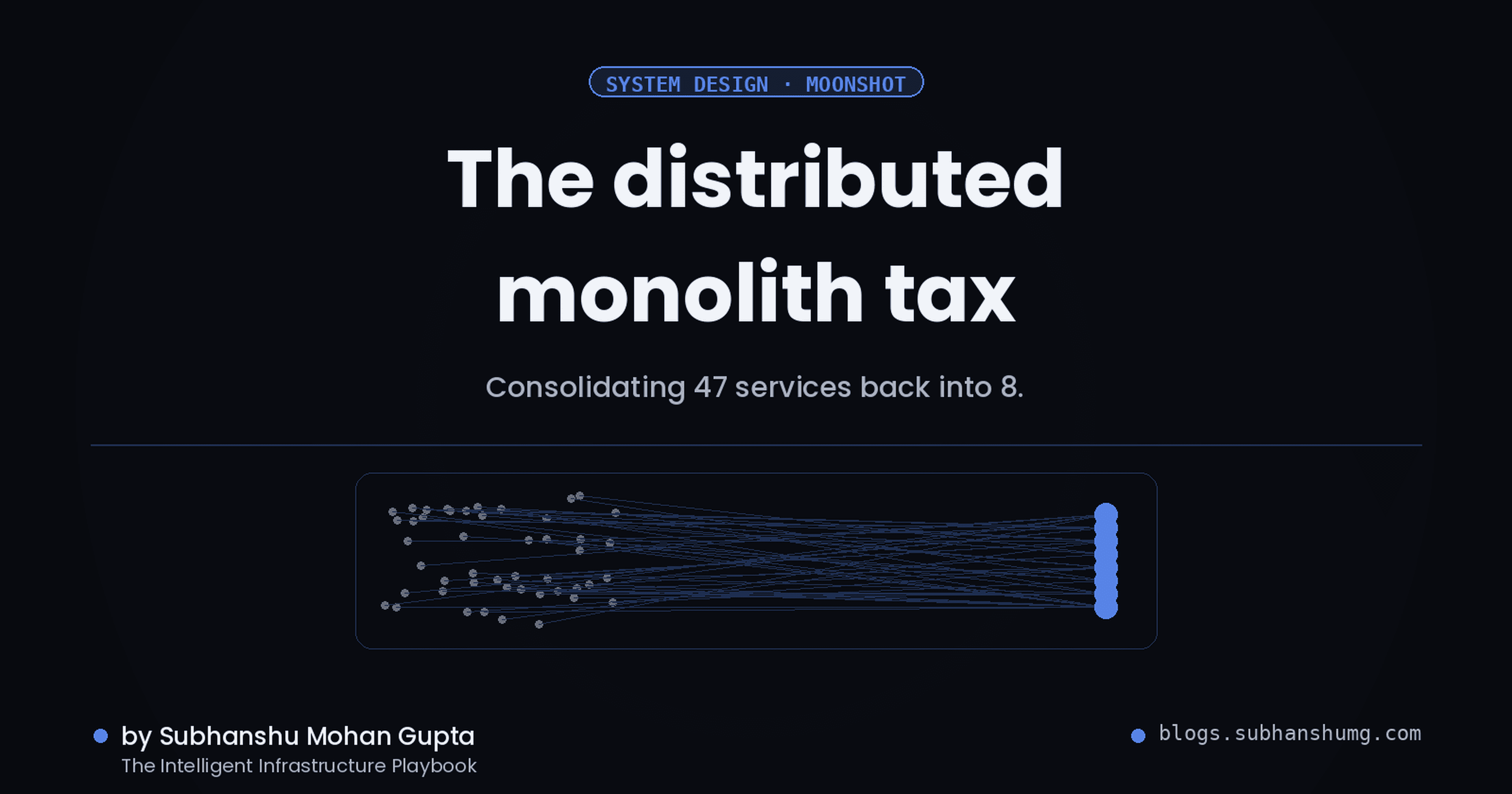 The distributed monolith tax