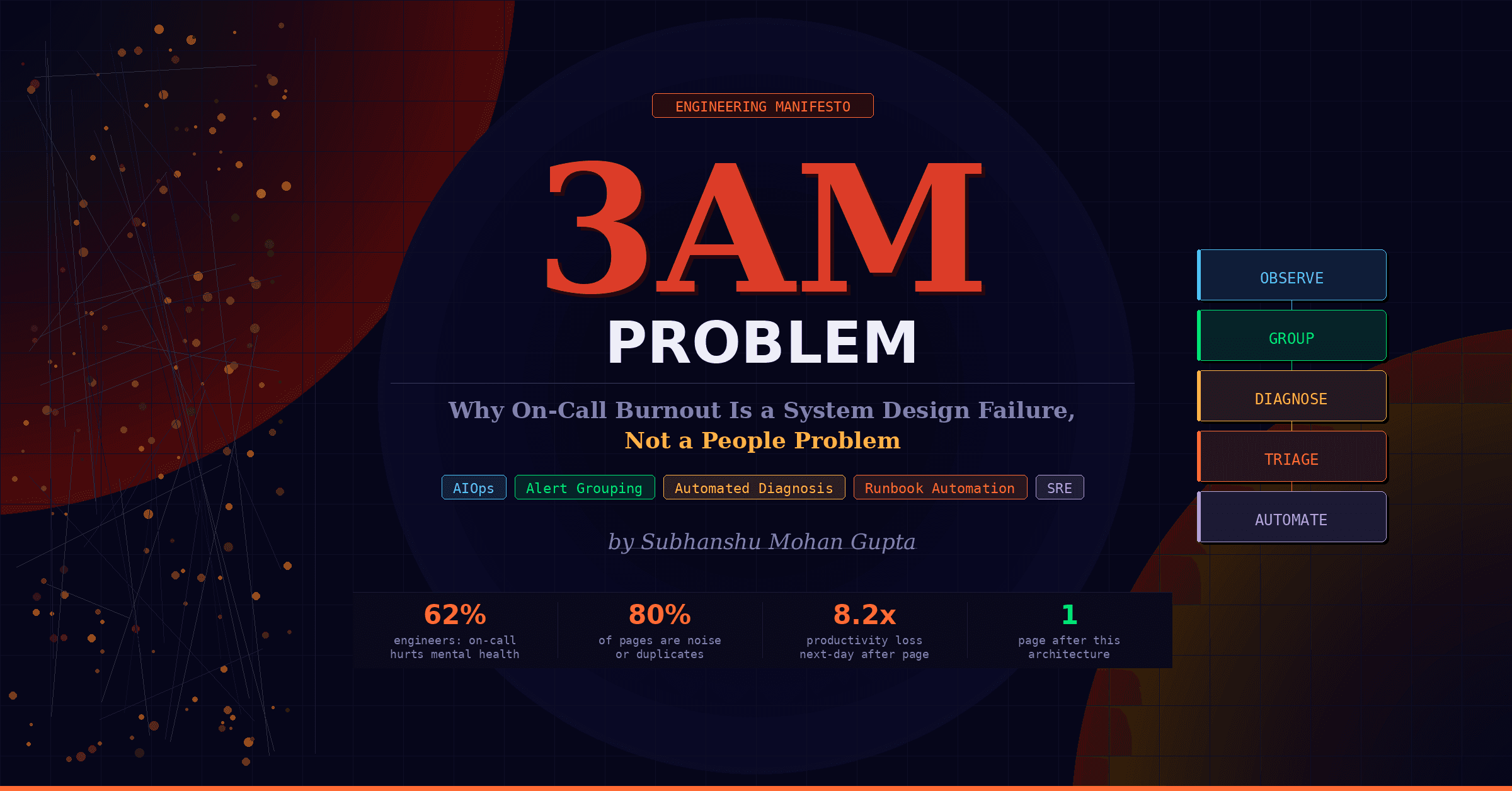 The 3AM Problem: Why On-Call Burnout Is a System Design Failure, Not a People Problem